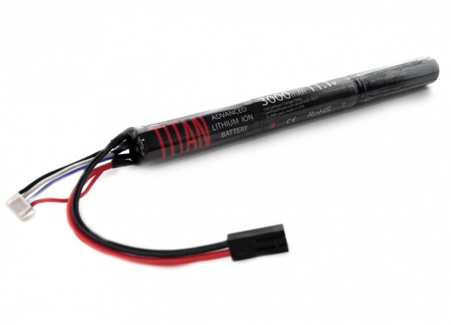 GAME-ON Li&Ion Batterier | Titan 11.1V 3000Mah Li-Ion Batteri Stick - Mini Tamiya