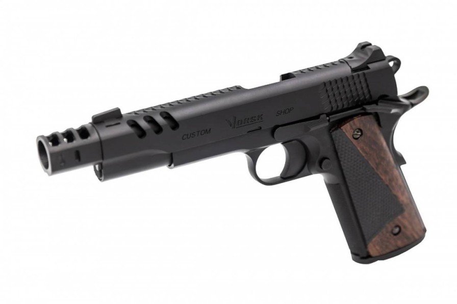 GAME-ON Gass Med Blowback | Vorsk - Cs Defender Pro Gassdrevet Softgunpistol - Svart