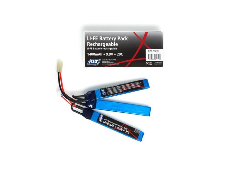 GAME-ON Li&Fe Batterier | Batteri - Li-Fe 9.9V 1400 - Sticks