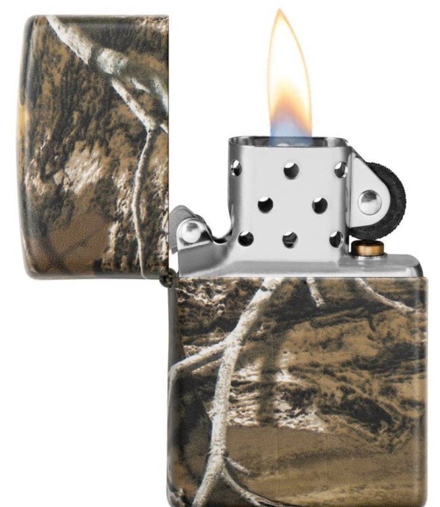 GAME-ON Zippo Lighters | Zippo - Realtreeu00Ae Edge Wrapped - Lighter