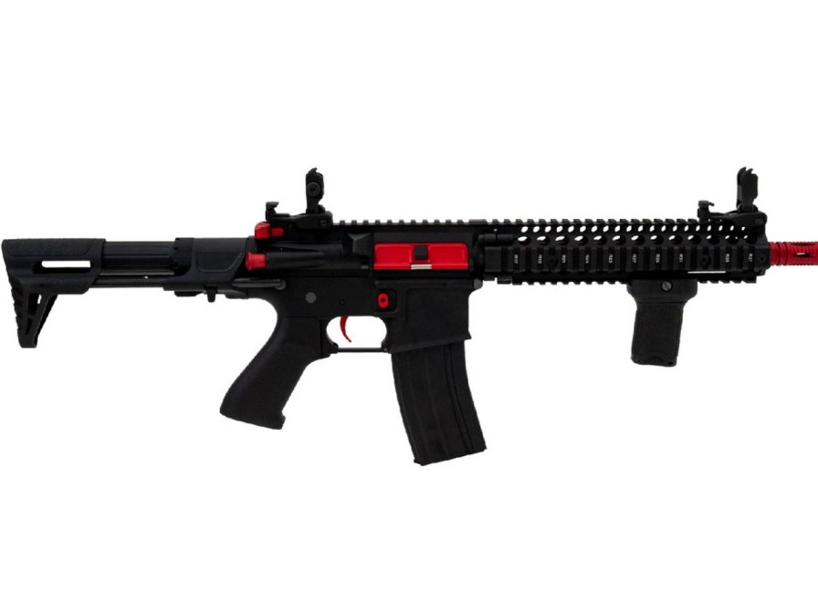 GAME-ON Aeg & Elektriske Rifler | Colt M4 Sierra Red - Aeg - Full Metall