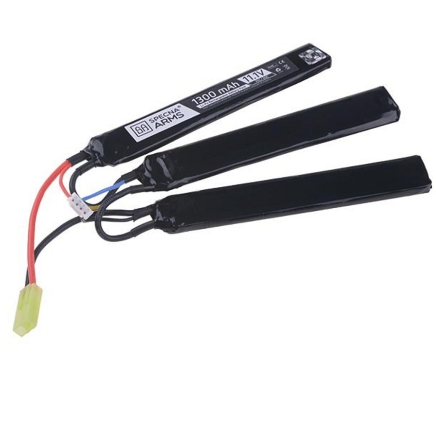 GAME-ON Li&Po Batterier | Sa - Li-Po 11.1V 1300Mah 15/30C Batteri - Butterfly Configuratio