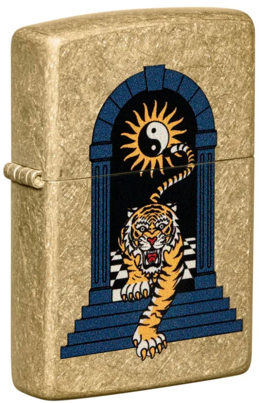 GAME-ON Zippo Lighters | Zippo - Tiger Tattoo Design - Lighter