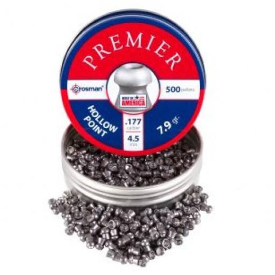 GAME-ON 4.5Mm&.177 & Pellets | Crosman Premier Hollow Point 7.9Gr 4.5Mm Kuler - 500Stk