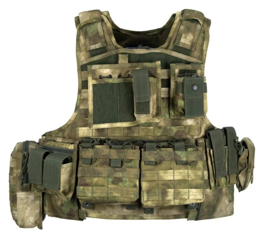 GAME-ON Vester | Invader Gear - Mod Carrier Combo - Ferdig Stridsvest - Everglade