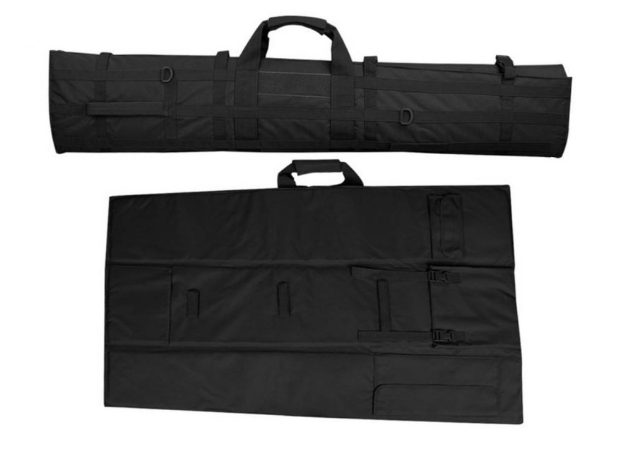 GAME-ON Bag | Tactical Ops - Riflebag / Skytematte - 120X64Cm - Svart