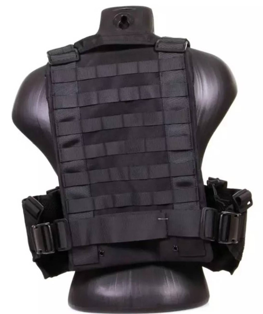 GAME-ON Vester | Swiss Arms Taktisk Molle Vest - Svart