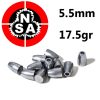 GAME-ON 5.5Mm&.22&&6.35Mm&.25 | Nielsen Hpdp Slugs Til Luftvpen 5.5Mm (.217) - 17.5Gr - 400Stk