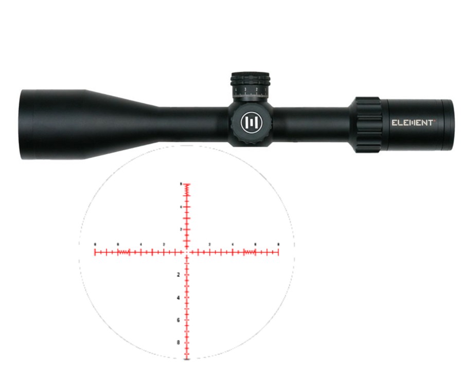 GAME-ON Kikkertsikte | Element Optics - Nexus Kikkertsikte 5-20X50 Ffp Mrad Apr-1C