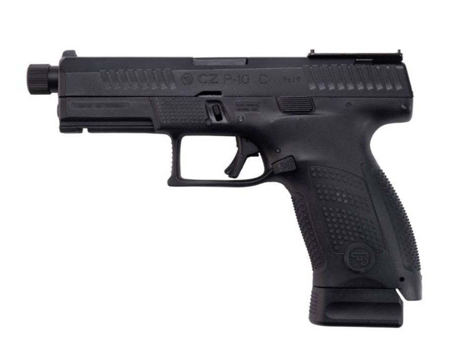 GAME-ON Gass Med Blowback | Cz - P10C Or-Ot Co2 Drevet Softgun Pistol Med Blowback - Svart