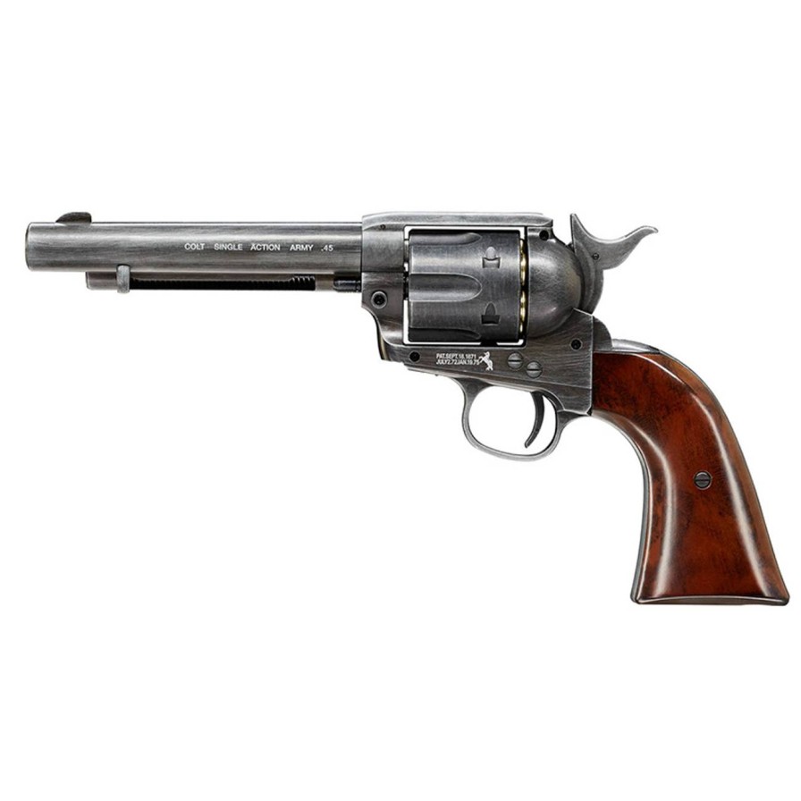 GAME-ON Revolvere | Colt Peacemaker Saa .45 - Antique - 4.5Mm Pellets Luftpistol