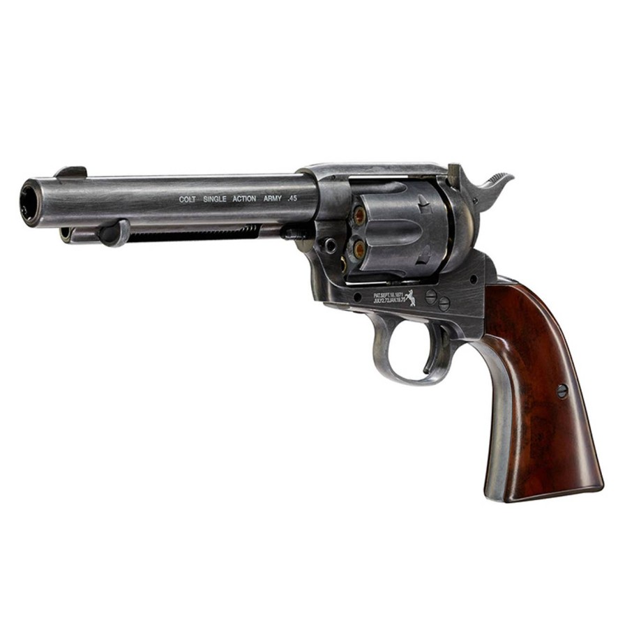 GAME-ON Revolvere | Colt Peacemaker Saa .45 - Antique - 4.5Mm Pellets Luftpistol