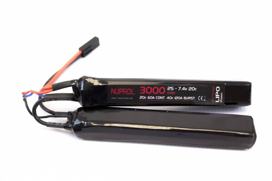 GAME-ON Li&Po Batterier | Batteri Li-Po 7.4V - 3000Mah - Cranestock