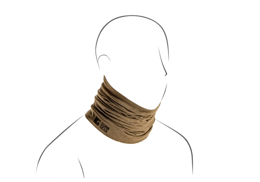 GAME-ON Hodeplagg&Hjelmer | Clawgear - Merinoull Buff - Stonegrey Olive