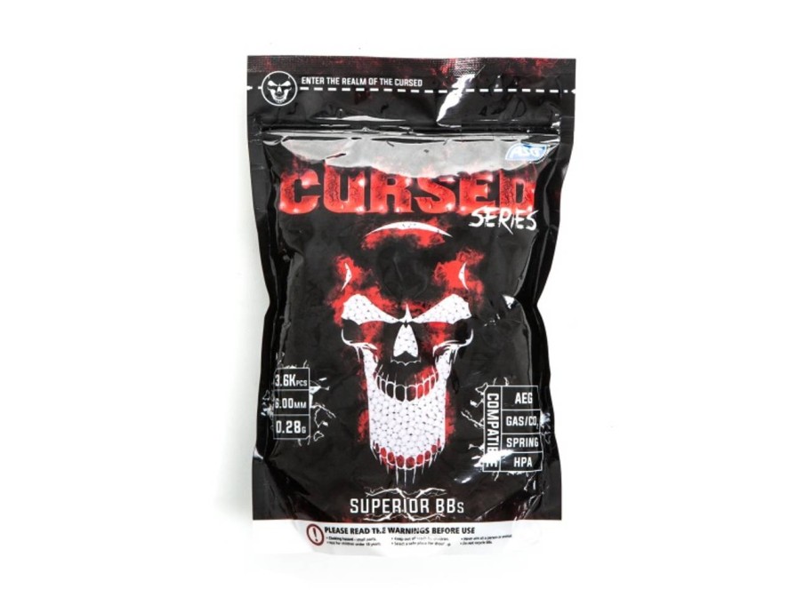 GAME-ON Bb Kuler | Asg Cursed 0.28G Softgunkuler - 3600Stk