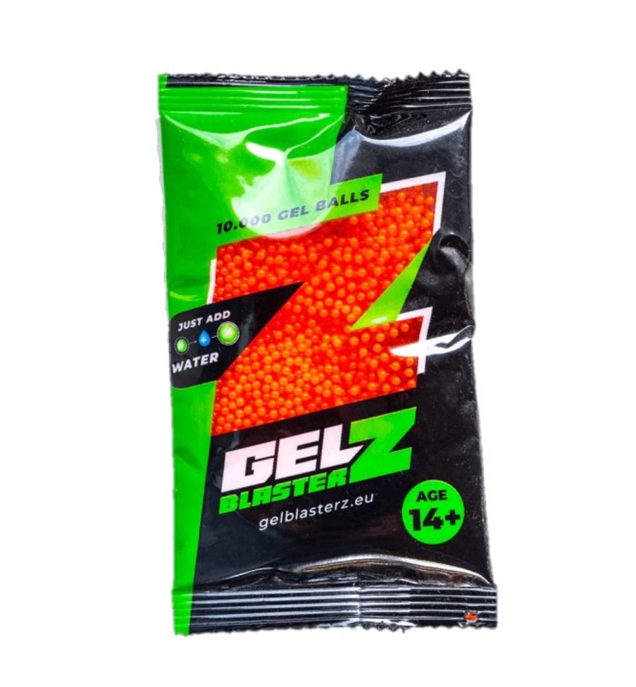 GAME-ON Gel Balls | Gel Balls - Gel Blasterz - Oransje - 10 000Stk