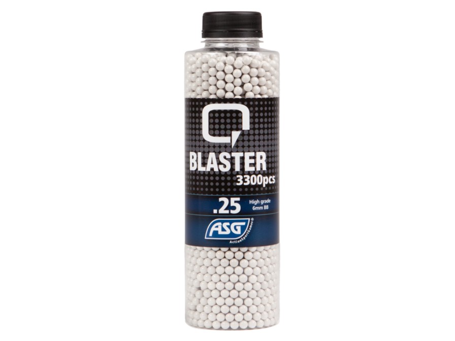 GAME-ON Bb Kuler | Q-Blaster Softgunkuler - 0.25G 3300Stk