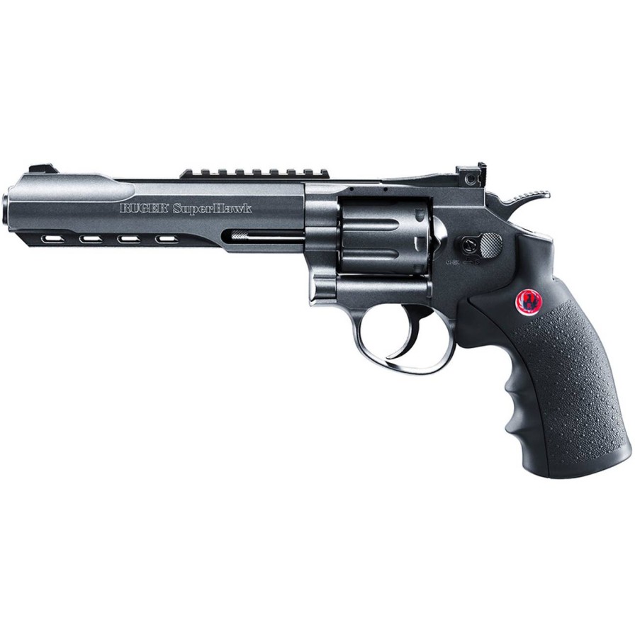 GAME-ON Revolvere | Ruger Super Hawk 6 Co2 - Sort