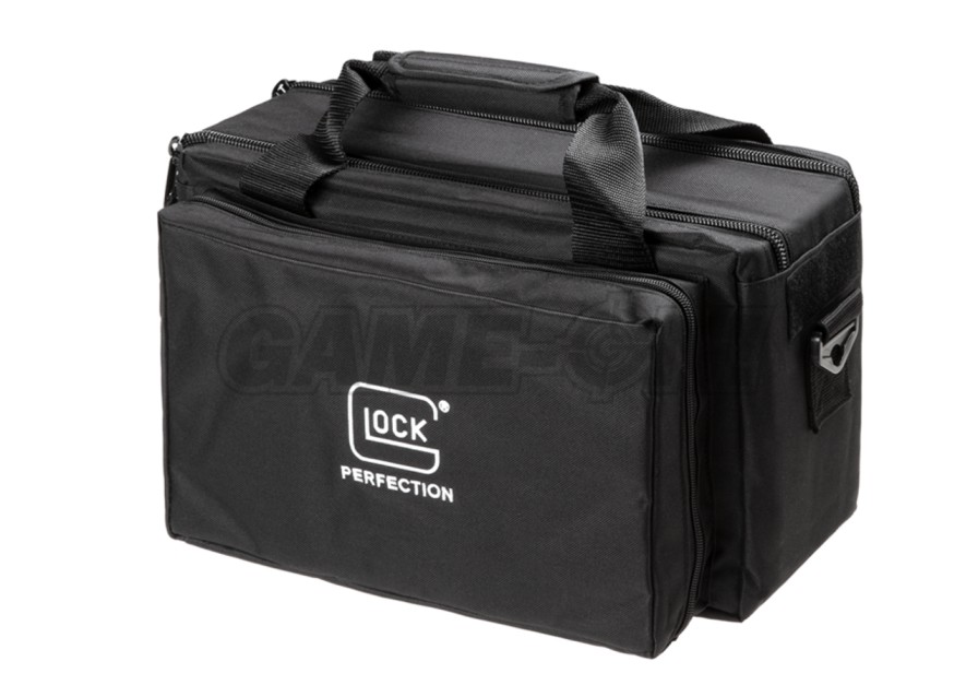 GAME-ON Bag&Koffert Til Pistoler | Glock - Range Bag Til 4 Pistoler - Svart