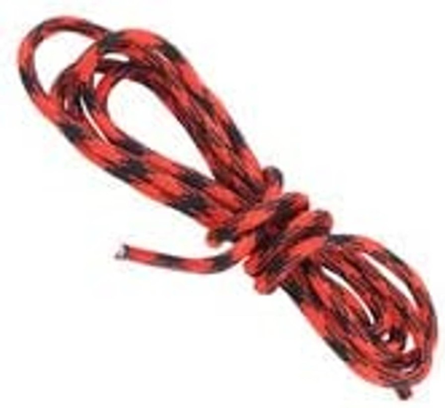 GAME-ON Paracord Tau | Parapocalypse - Survival Skosnre - Rd/Svart - 137Cm