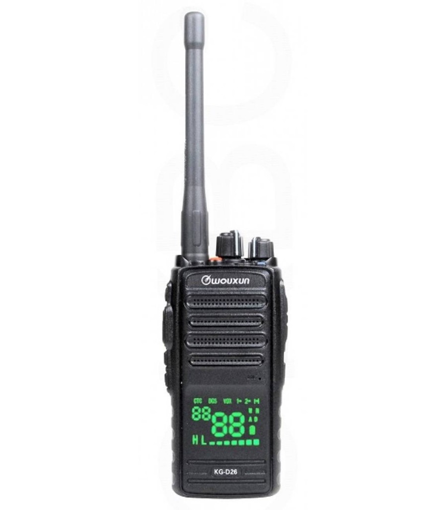 GAME-ON Walkie Talkie Og Kompass | Wouxun Kg-D26 Pmr Digital To-Veis Walkie Talkie