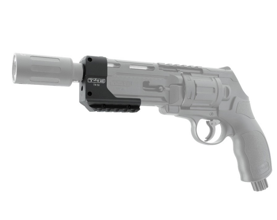 GAME-ON Paintball Pistoler | Hdr 50 T4E Demper / Tracer Adapter Med Rail