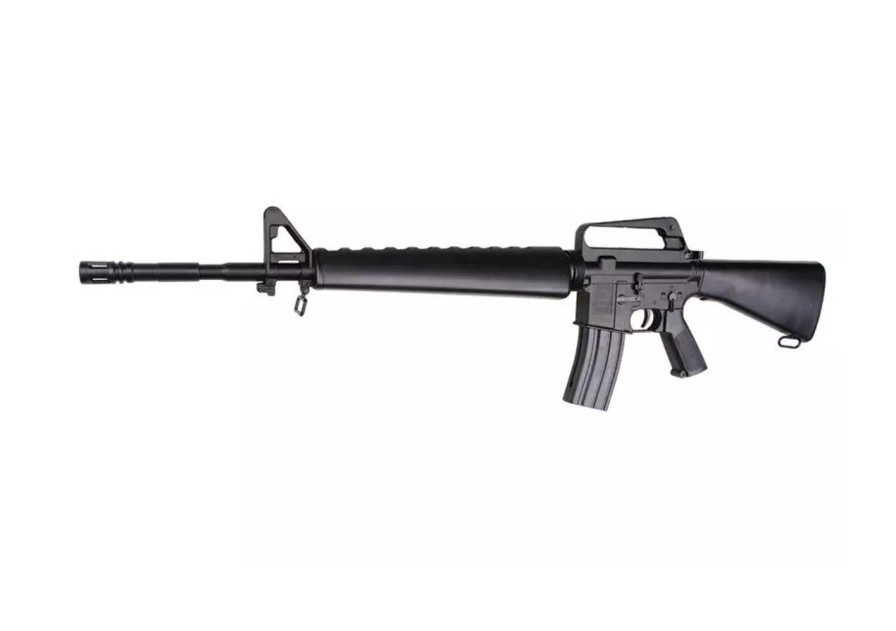 GAME-ON Fjaerdrevne Rifler | Well - M16A1 Fjrdrevet Softgunrifle - Vietnam Utgave