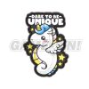 GAME-ON Patches | Dare To Be Unique Unicorn Patch - Farget