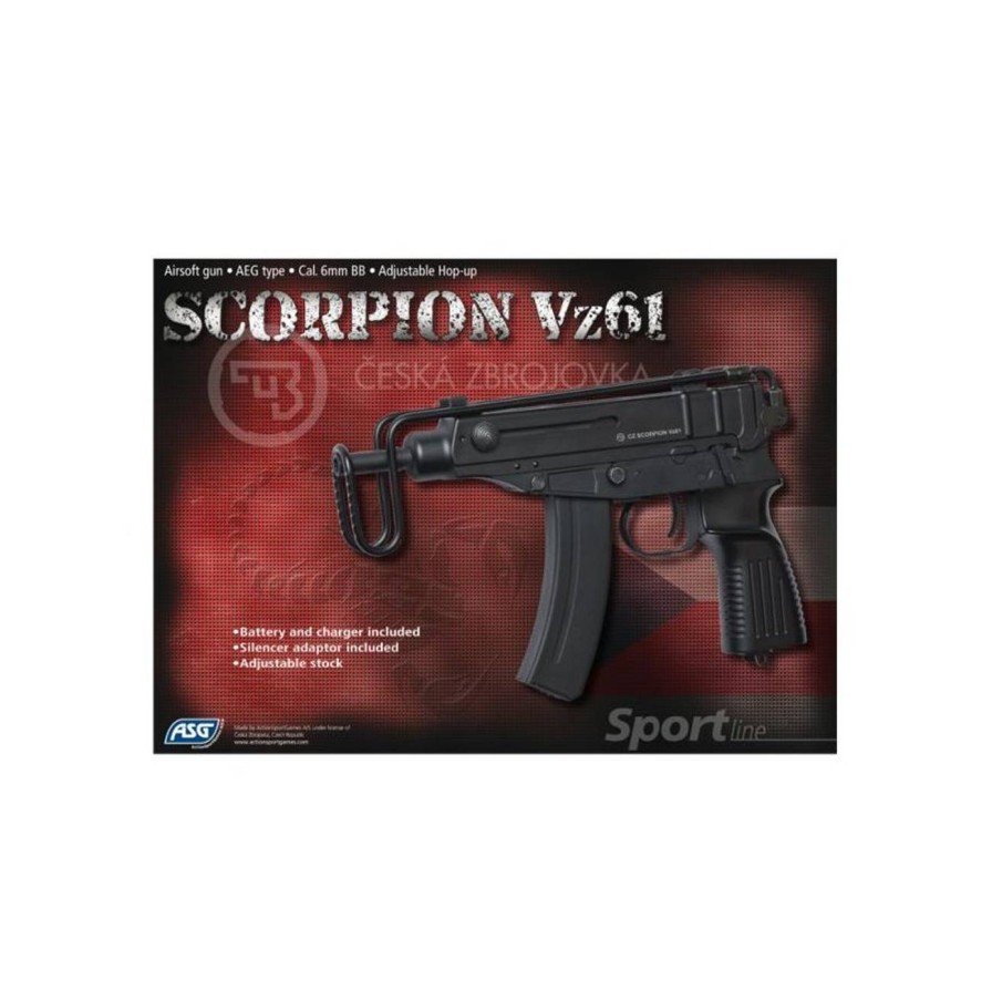 GAME-ON Elektriske Pistoler | Scorpion Vz61 Sportline (Pakke)