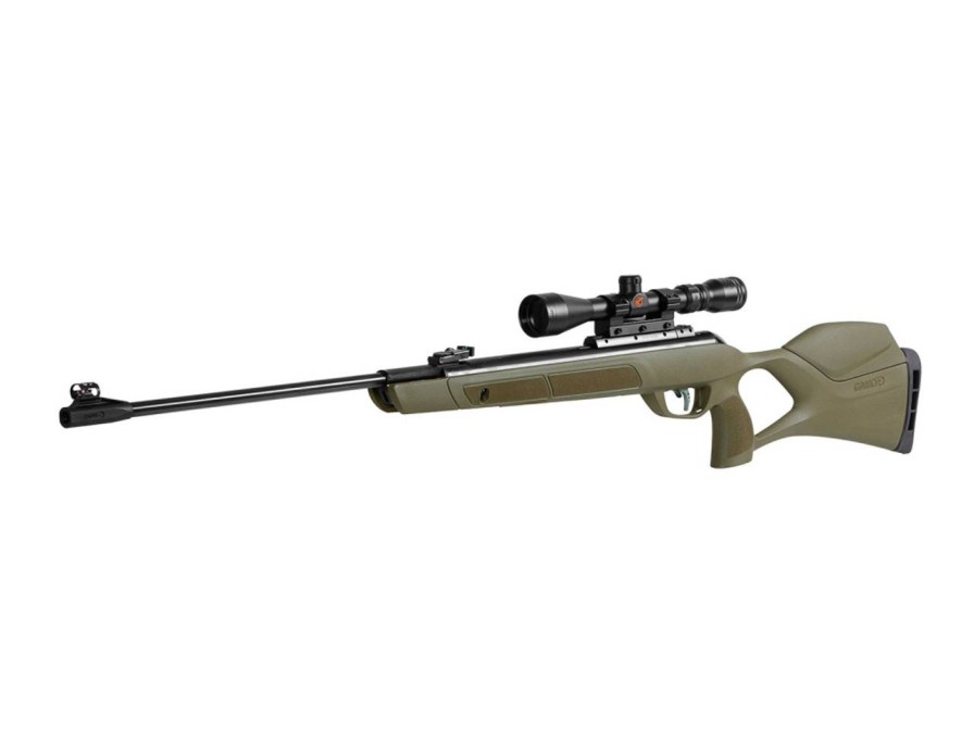 GAME-ON Fjaerdrevet Luftgevaer | Gamo G-Magnum1250 Jungle 4.5Mm Luftrifle Kikkertsikte Inkludert