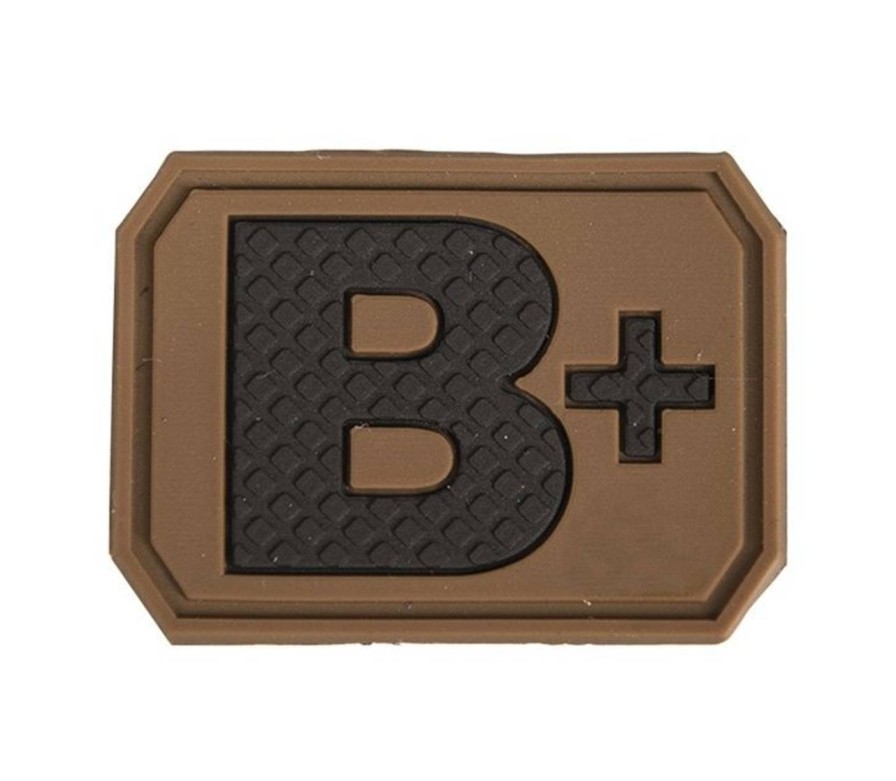 GAME-ON Patches | Blodtype 3D Patch - Tan - B+