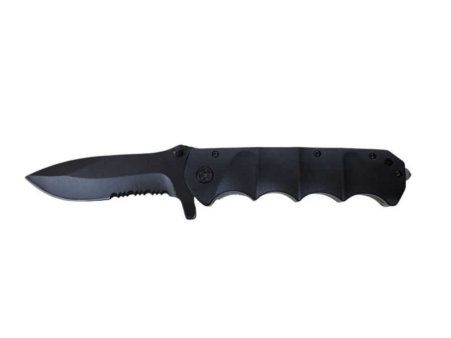 GAME-ON Foldekniver | Heavy Duty Taktisk Kniv - Svart