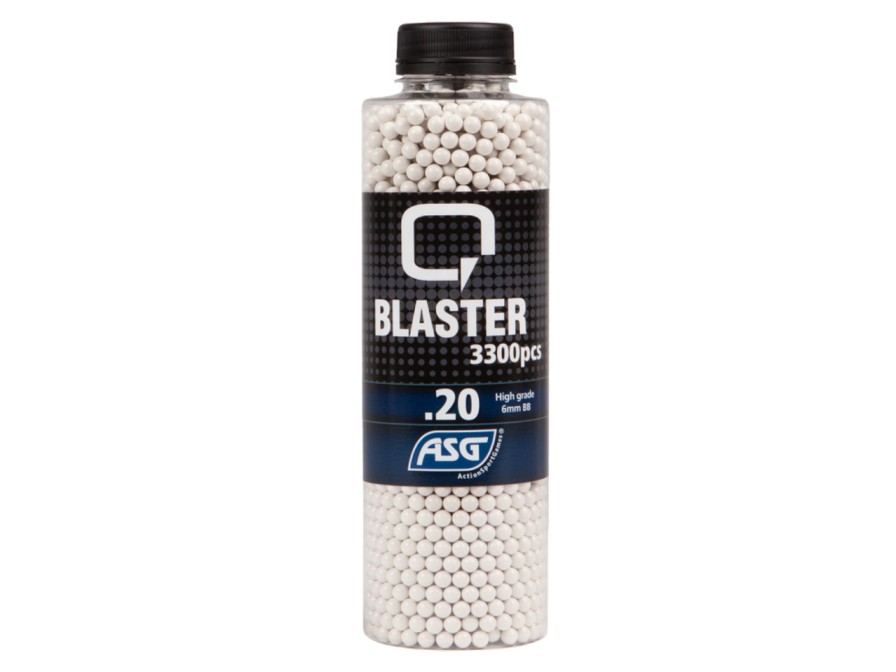 GAME-ON Bb Kuler | Q-Blaster Softgunkuler - 0.20G - 3300Stk