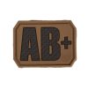 GAME-ON Patches | Blodtype 3D Patch - Tan - Ab+