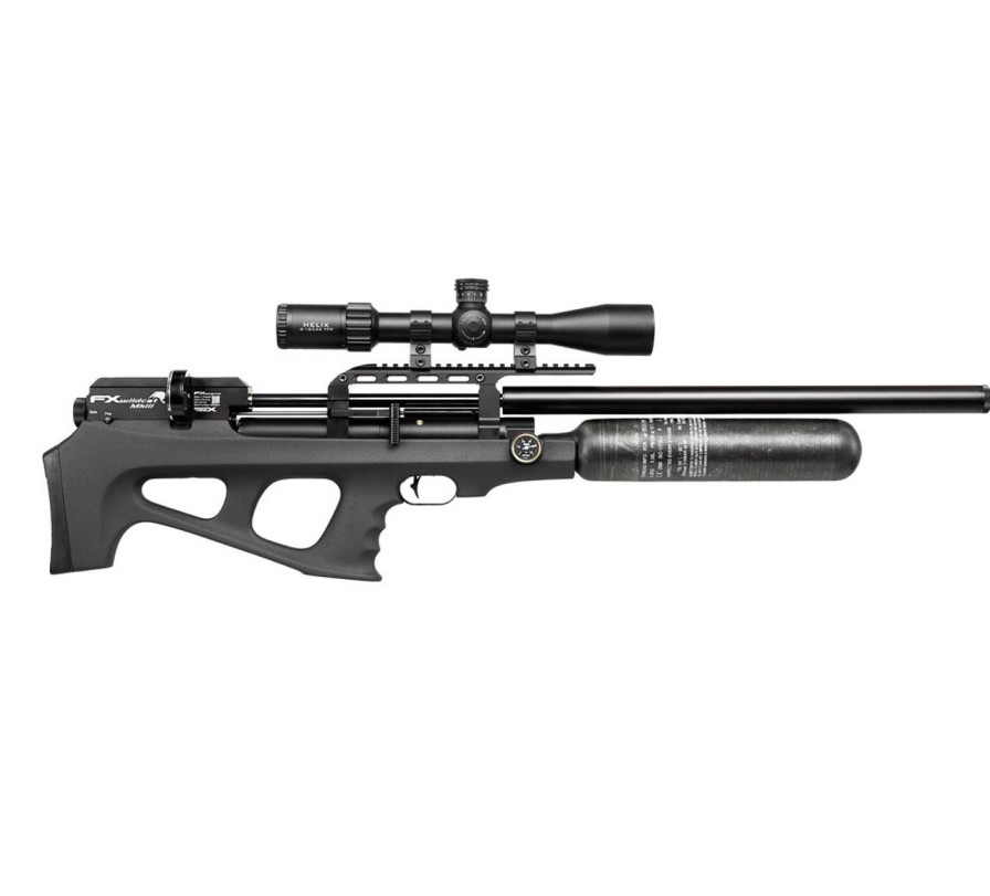 GAME-ON Luft&Pcp Drevet Luftgevaer | Fx Wildcat Mk3 Bt Sniper - 4.5Mm Pcp Luftgevr - Syntetisk