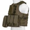 GAME-ON Vester | Taktisk Vest Type Aac Fsbe - Oliven