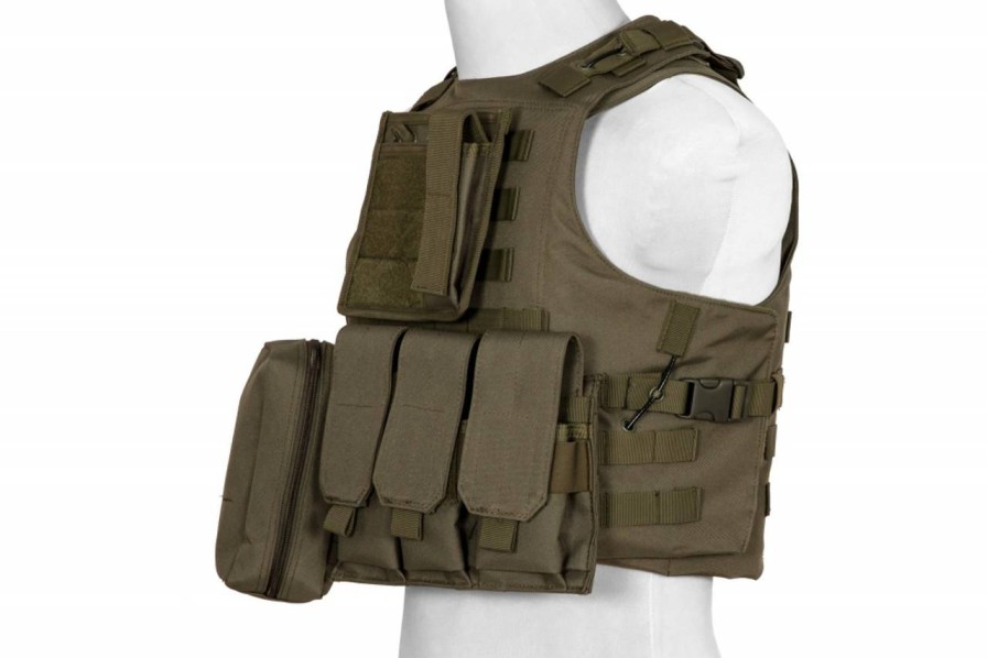 GAME-ON Vester | Taktisk Vest Type Aac Fsbe - Oliven