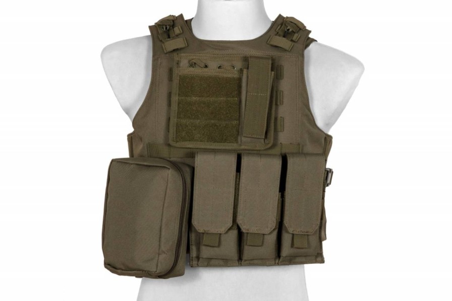 GAME-ON Vester | Taktisk Vest Type Aac Fsbe - Oliven