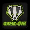 GAME-ON Patches | Patch - Game-On Badger Logo - Pvc - Firkantet