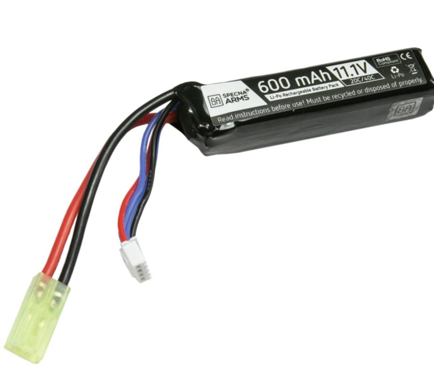 GAME-ON Li&Po Batterier | Sa - Li-Po 11.1V 600Mah 20/40C Batteri Til Pdw - Mini Tamiya