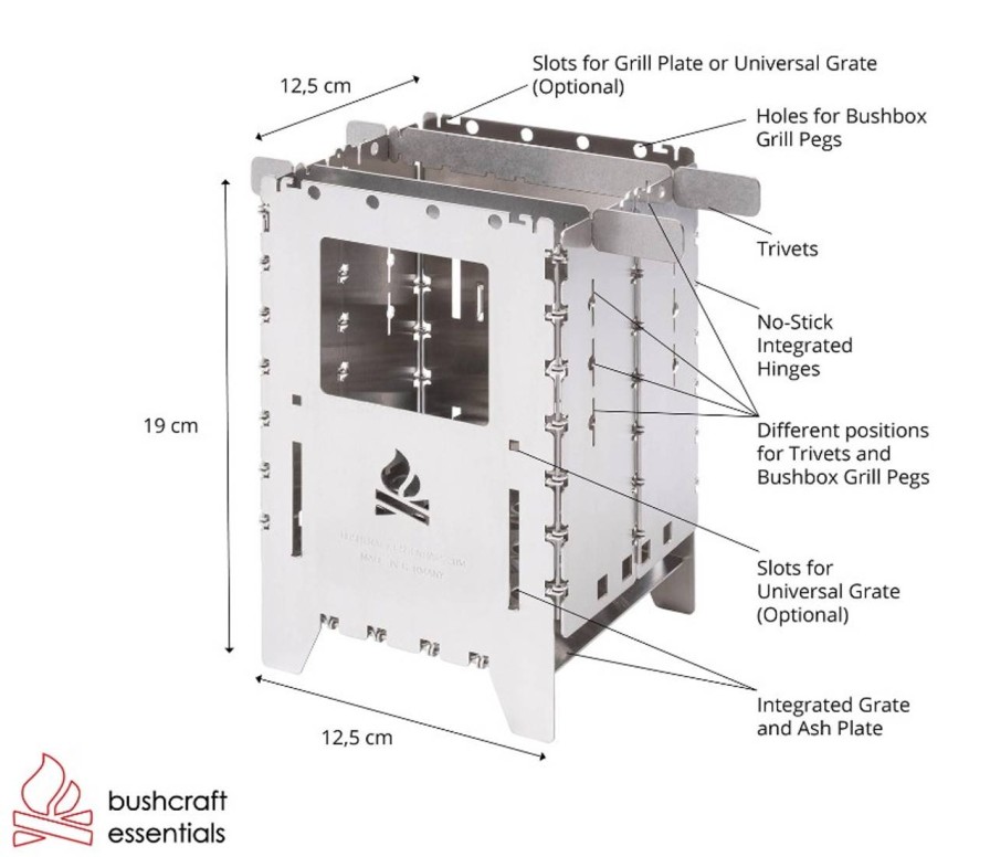 GAME-ON Beredskapslager | Kvistbrenner - Bushbox Xl Turovn Pakkesett