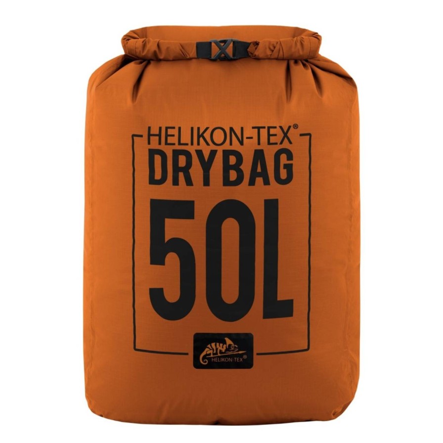 GAME-ON Ryggsekker Og Oppbevaring | Helikon-Tex Arid Dry - Vanntett Pakkpose - 50L Pakksekk Oransje