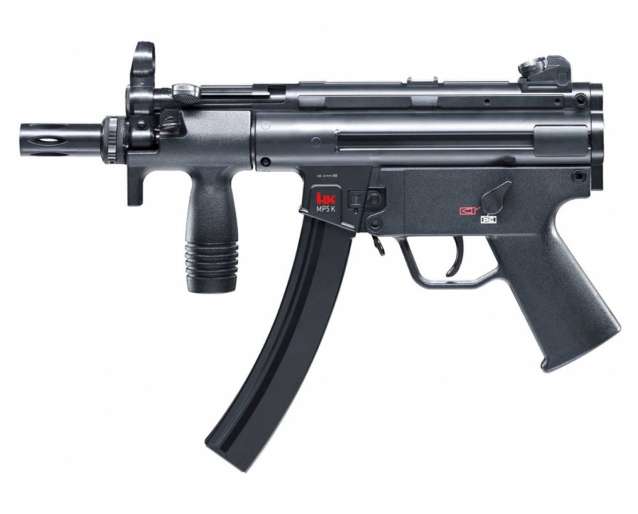 GAME-ON Gassdrevne Rifler | H&K Mp5K Pdw Co2 Drevet Softgun - Svart