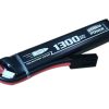 GAME-ON Li&Po Batterier | Li-Po 7.4V Gen2 Batteri - 1300Mah 25C - Stock Tube