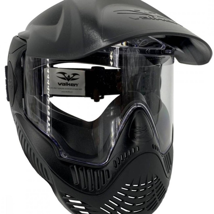 GAME-ON Masker | Valken Mi-3 - Paintballmaske Med Enkeltglass - Svart