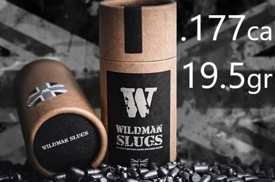 GAME-ON 4.5Mm&.177 & Pellets | Wildman Hulspiss Slugs Til Luftvpen 4.5Mm(.177) - 19.5Gr 200Stk