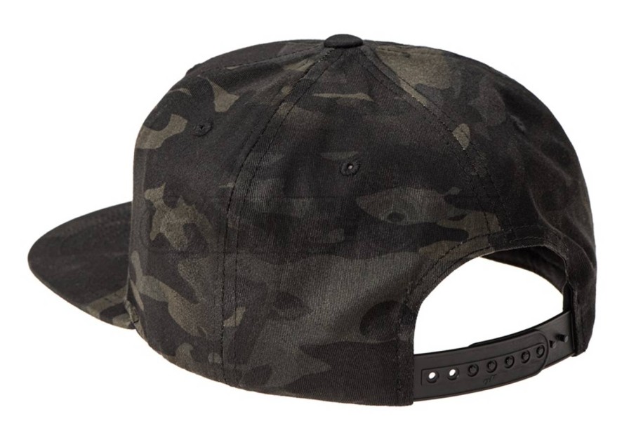 GAME-ON Hodeplagg&Hjelmer | Klassisk Snapback Caps - Svart Multicam