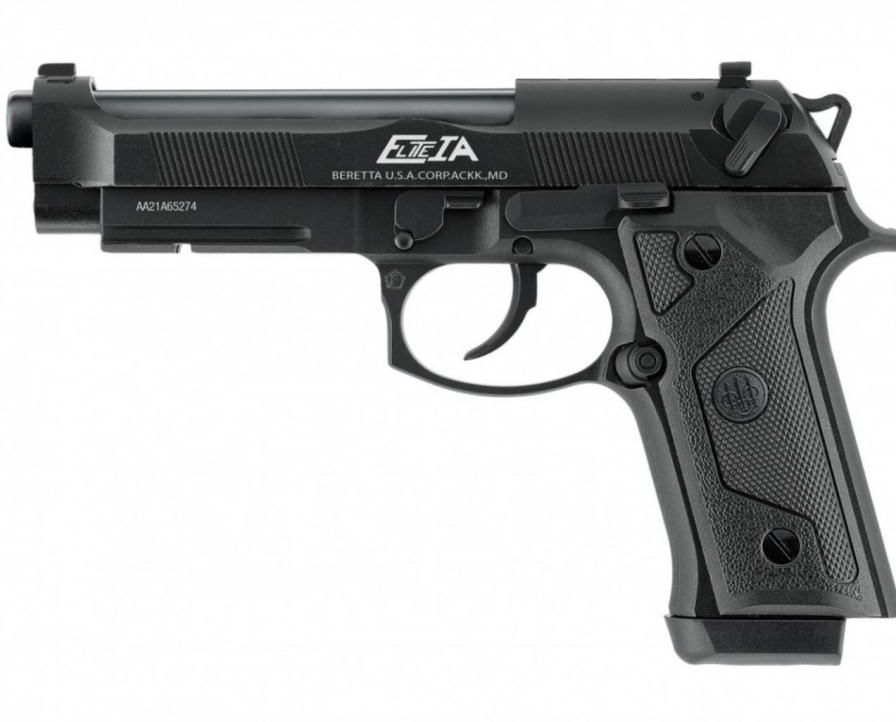 GAME-ON Gass Med Blowback | Beretta Elite Ia - Gassdrevet Softgun Pistol - Svart