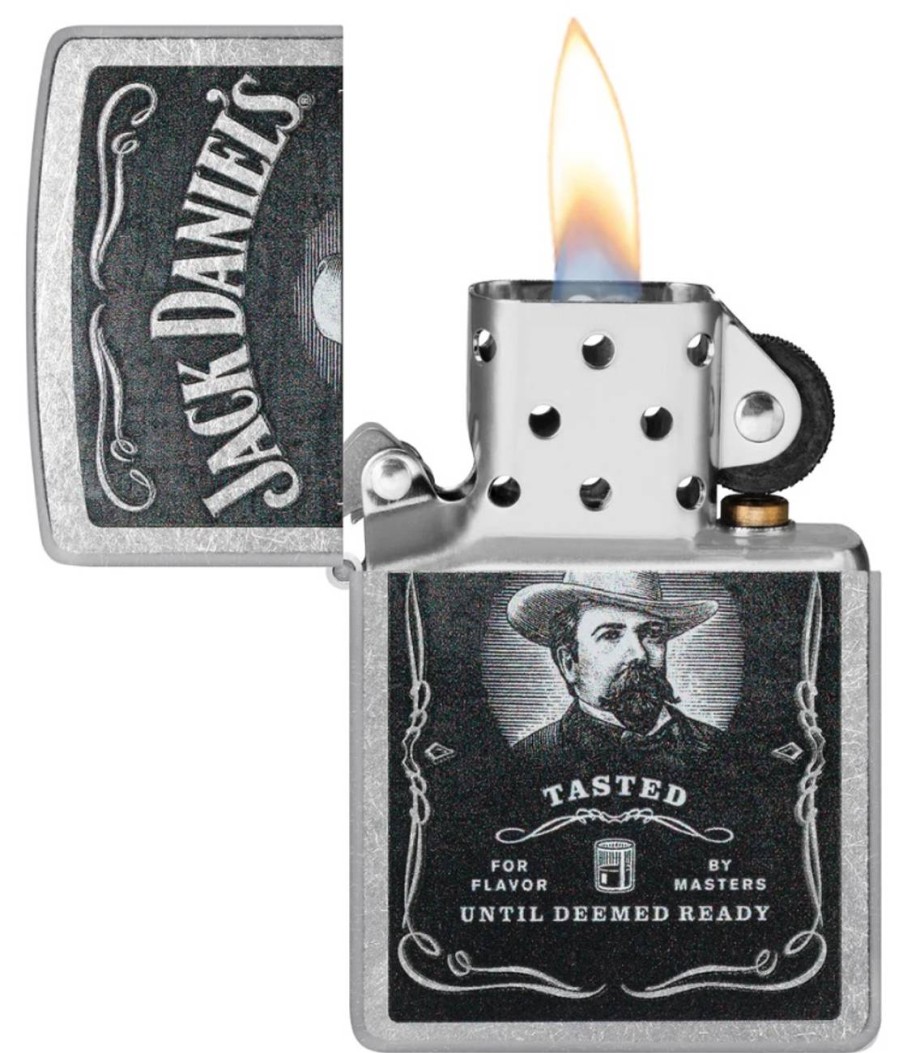 GAME-ON Zippo Lighters | Zippo - Old School Jack Daniels - Lighter