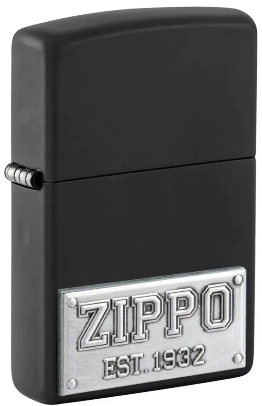 GAME-ON Zippo Lighters | Zippo License Plate - Matt Svart